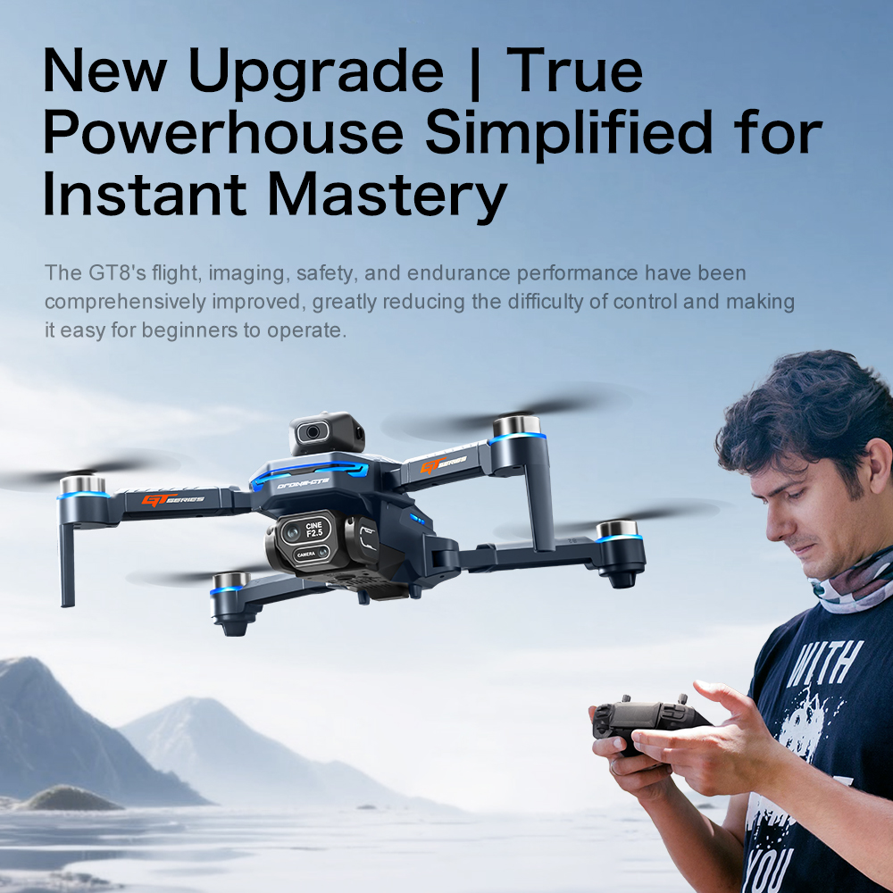 Orijinal GT8 Drone 8K Profesyo - Drone Kit With Camera incelemesi ve fiyatı