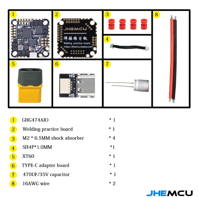 JHEMCU GHG474AIO 40A AIO Uçuş  - Betaflight Fc F4 incelemesi ve fiyatı